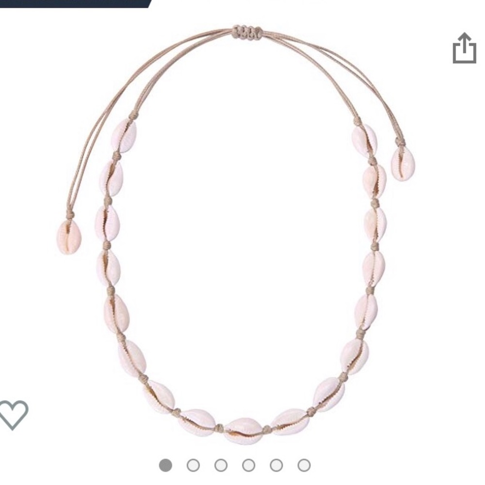 White Puka Shell necklace